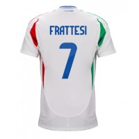 Camisa de time de futebol Itália Davide Frattesi #7 Replicas 2º Equipamento Europeu 2024 Manga Curta